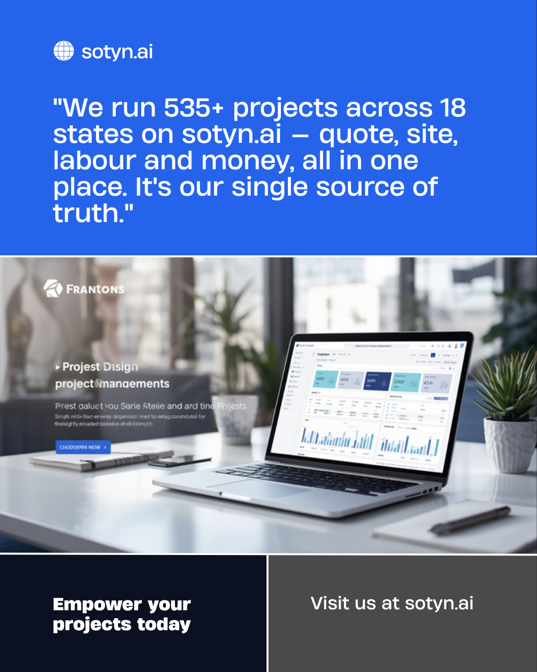 Customer quote / testimonial