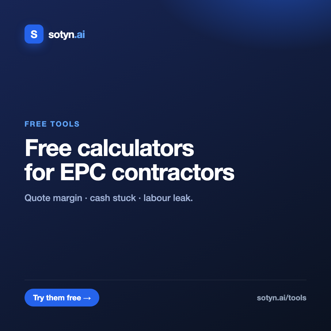 Free EPC calculators
