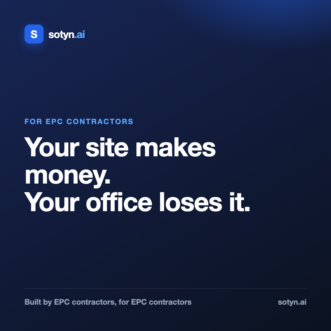 Your site makes money. Your office loses it.