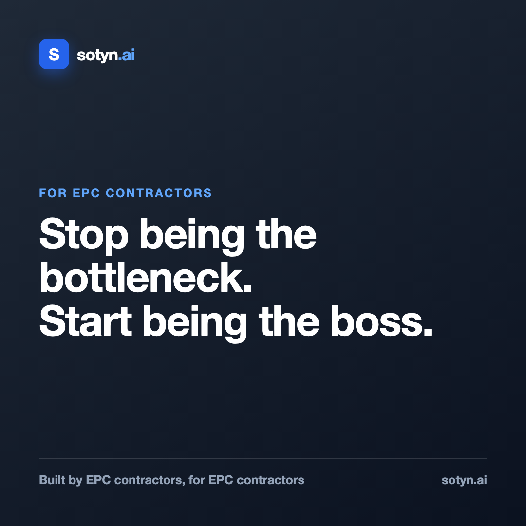 Stop being the bottleneck.