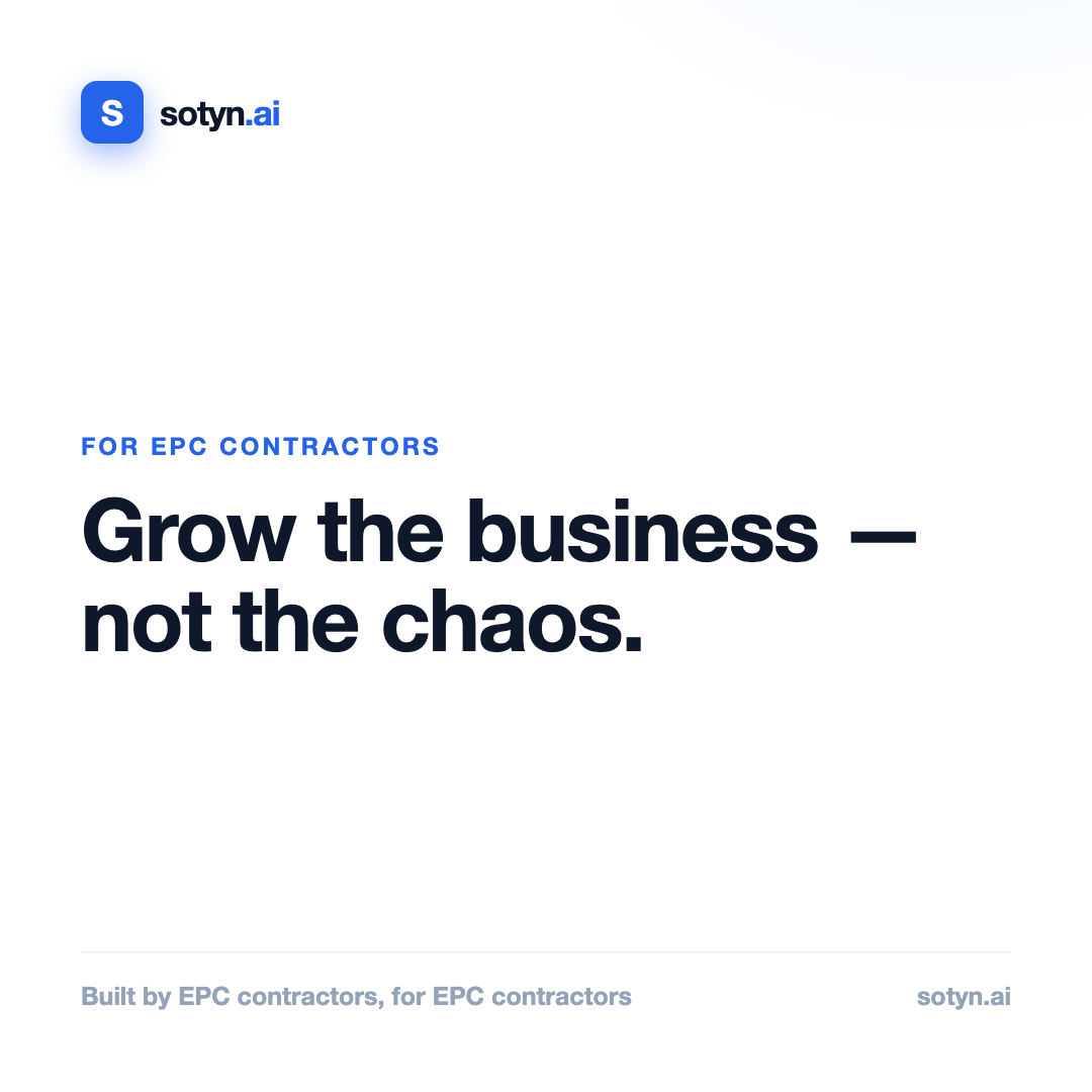 Grow the business — not the chaos.